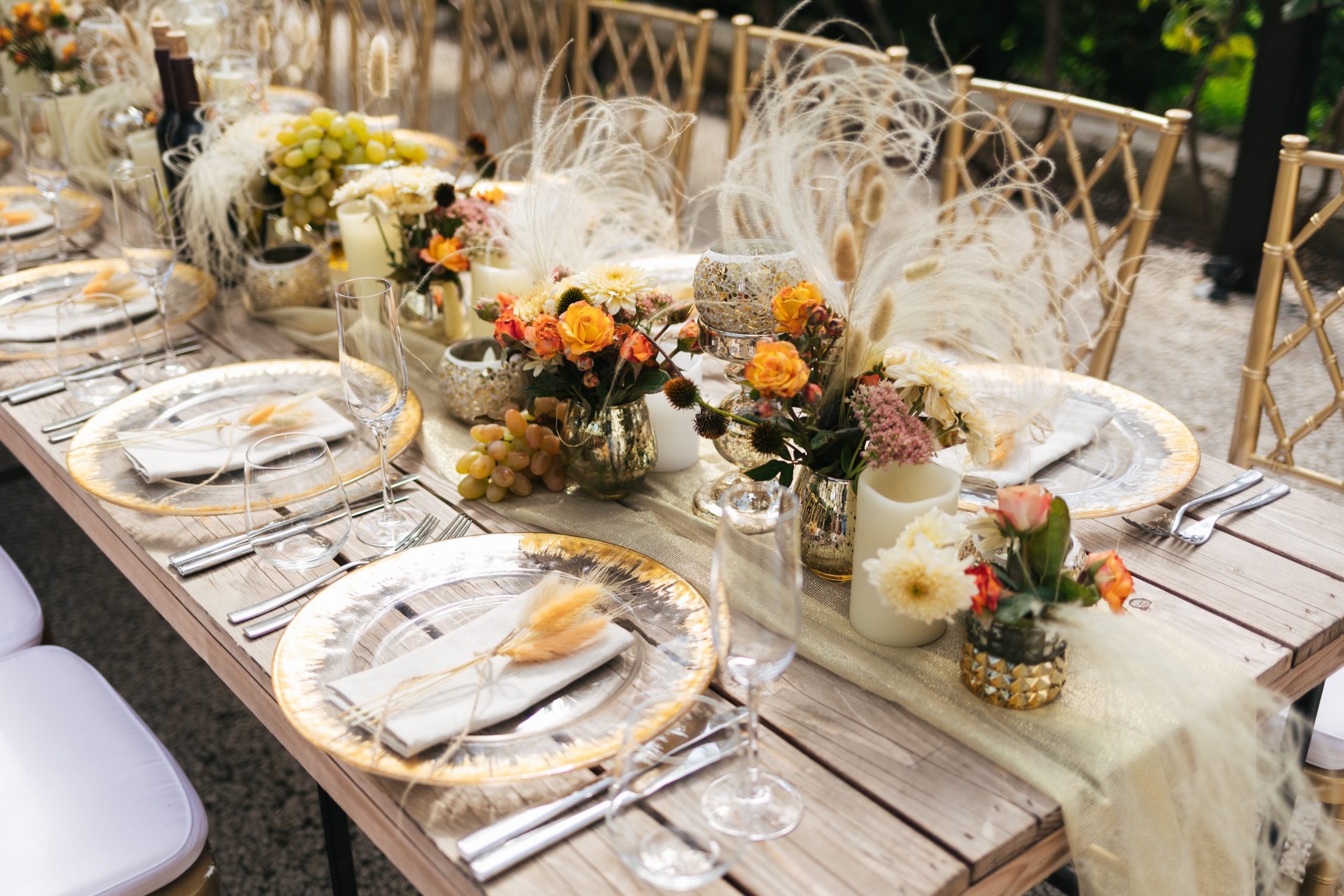 Angebot für eure Hochzeitsplanung in Hessen Tischdekoration