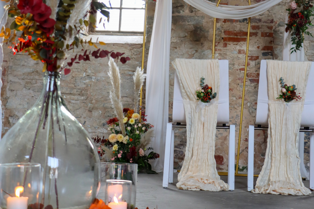 Hochzeitsplanung in Hessen - Gießen und Umgebung Dekoration Trauung