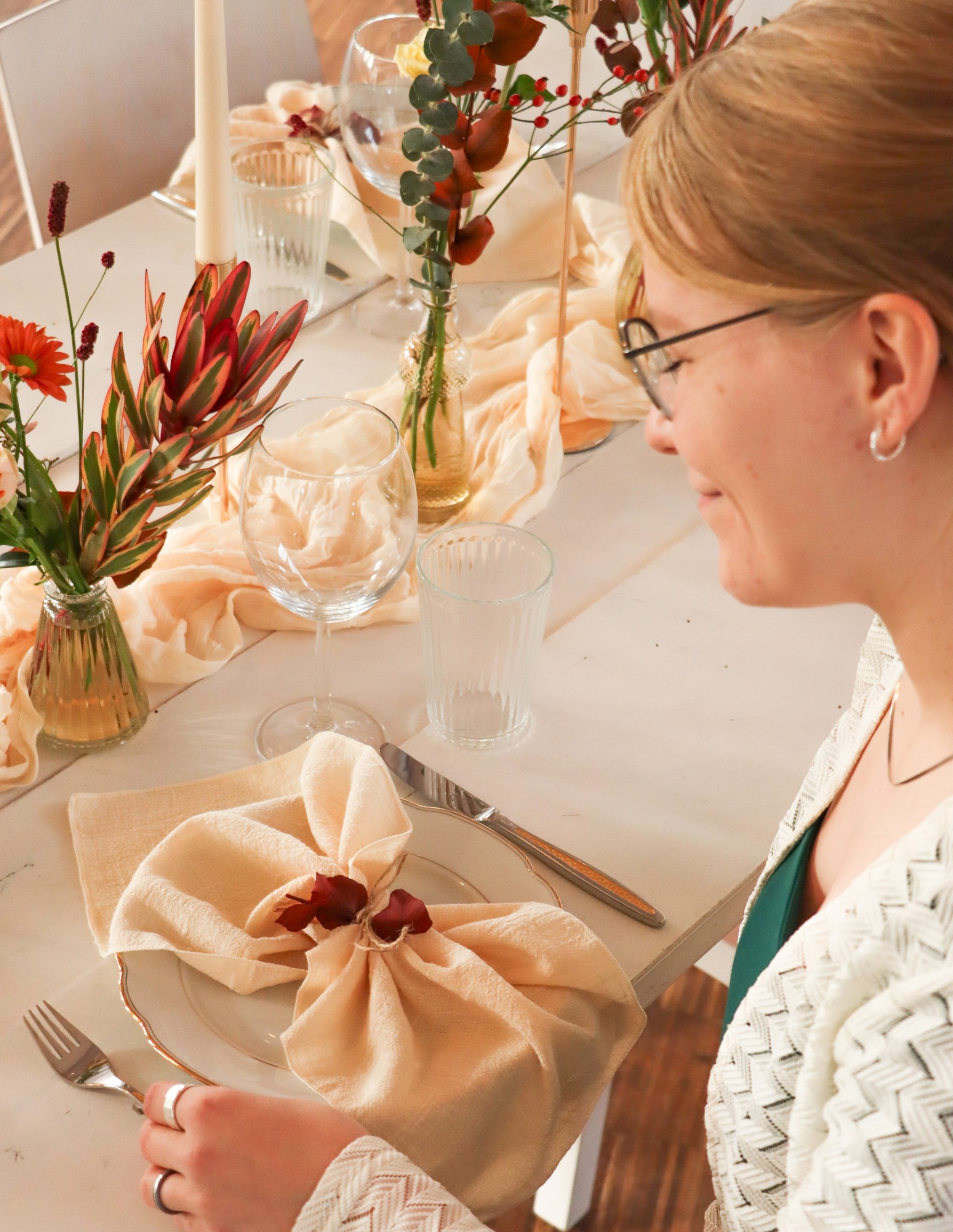 Hochzeitsplanerin in Mittelhessen bei der Arbeit