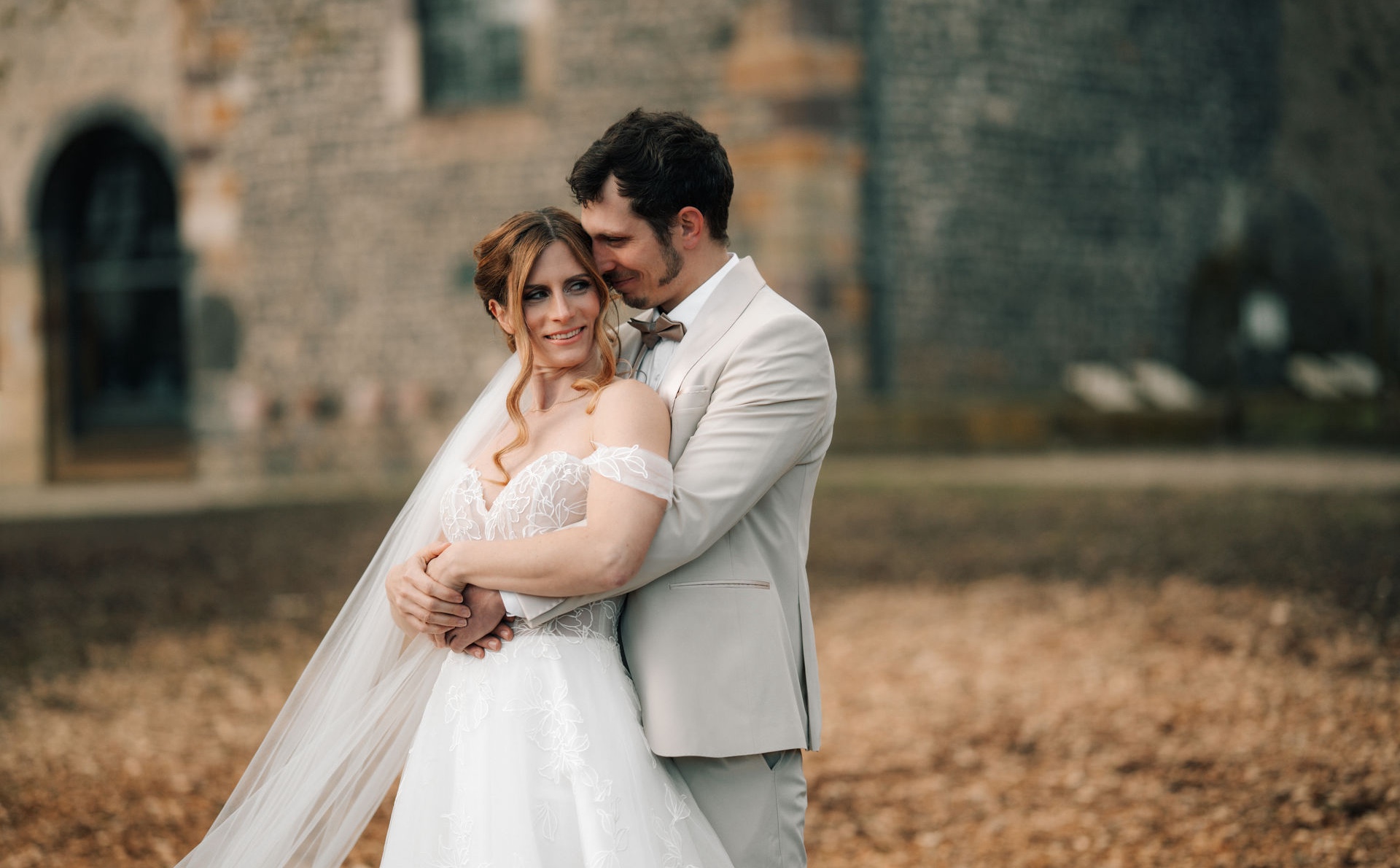 Paarmoment Hochzeit Gießen