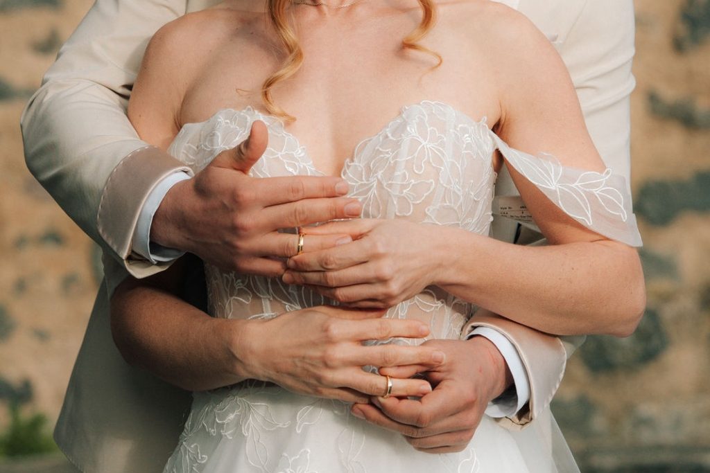 Road-Map Hochzeit-Kompass Paarshooting Ringe