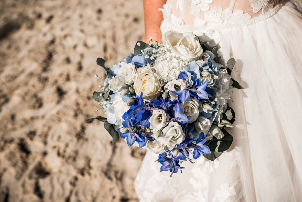 Brautstrauß Hochzeit Strand
